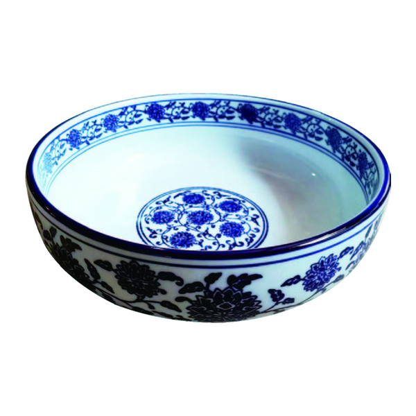 8" Oriental Deep Bowl — ZR-8B