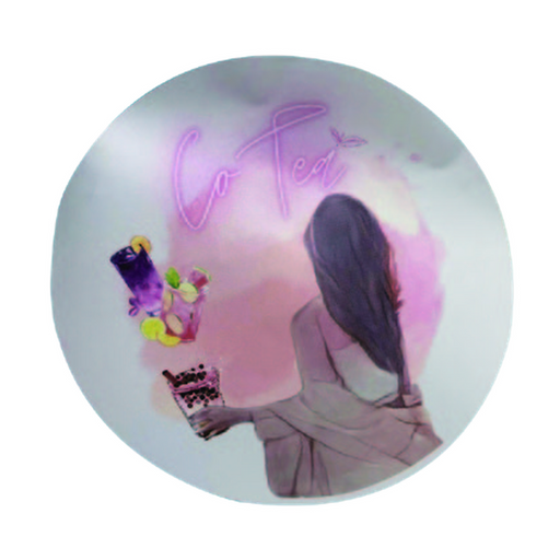 Catalogue illustration — Printed Bubble Tea Sealing Film — CBTSF-P4