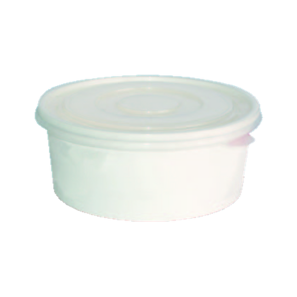 26oz White Paper Soup Container Full Colour Print — HY-750P