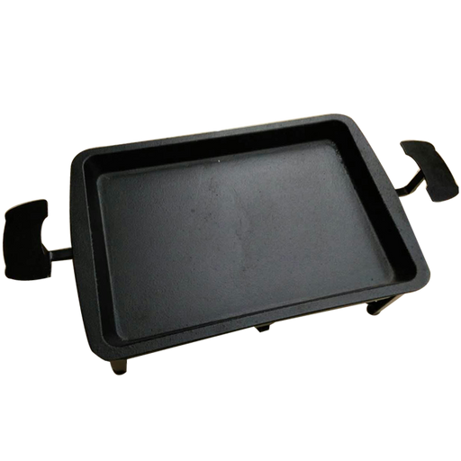 17" Cast Iron Griddle Grill with Stand / Pack of 2